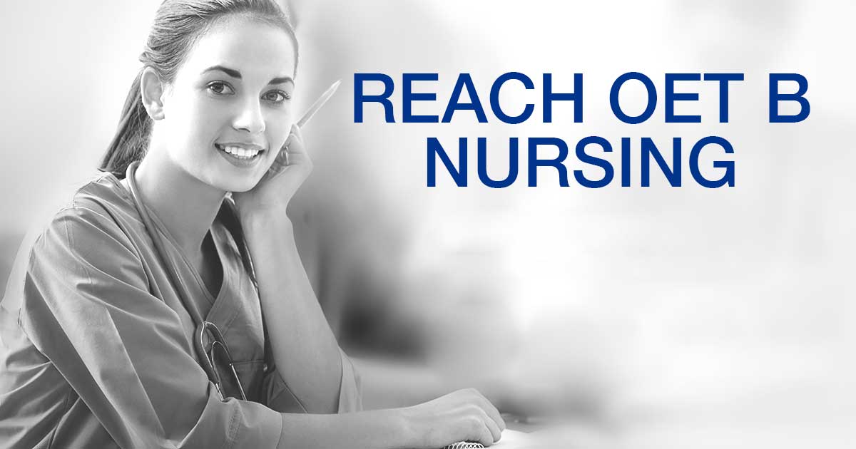 OET B Nursing- Online OET Preparation