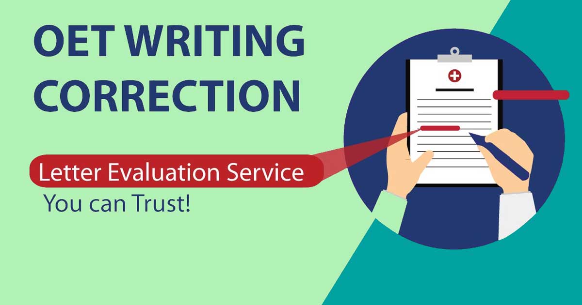 OET Writing Correction Servicen